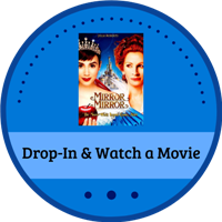 Drop In & Watch a Movie Badge
