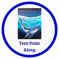 Teen Paint Along Badge