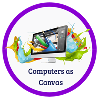 Computers as Canvas 3 Badge