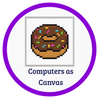 Computers as Canvas 2 Badge