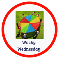 Wacky Wednesday 4 Badge