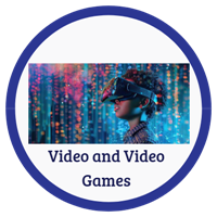 Video Games 3 Badge