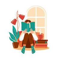 Silent Book Club 1 Badge